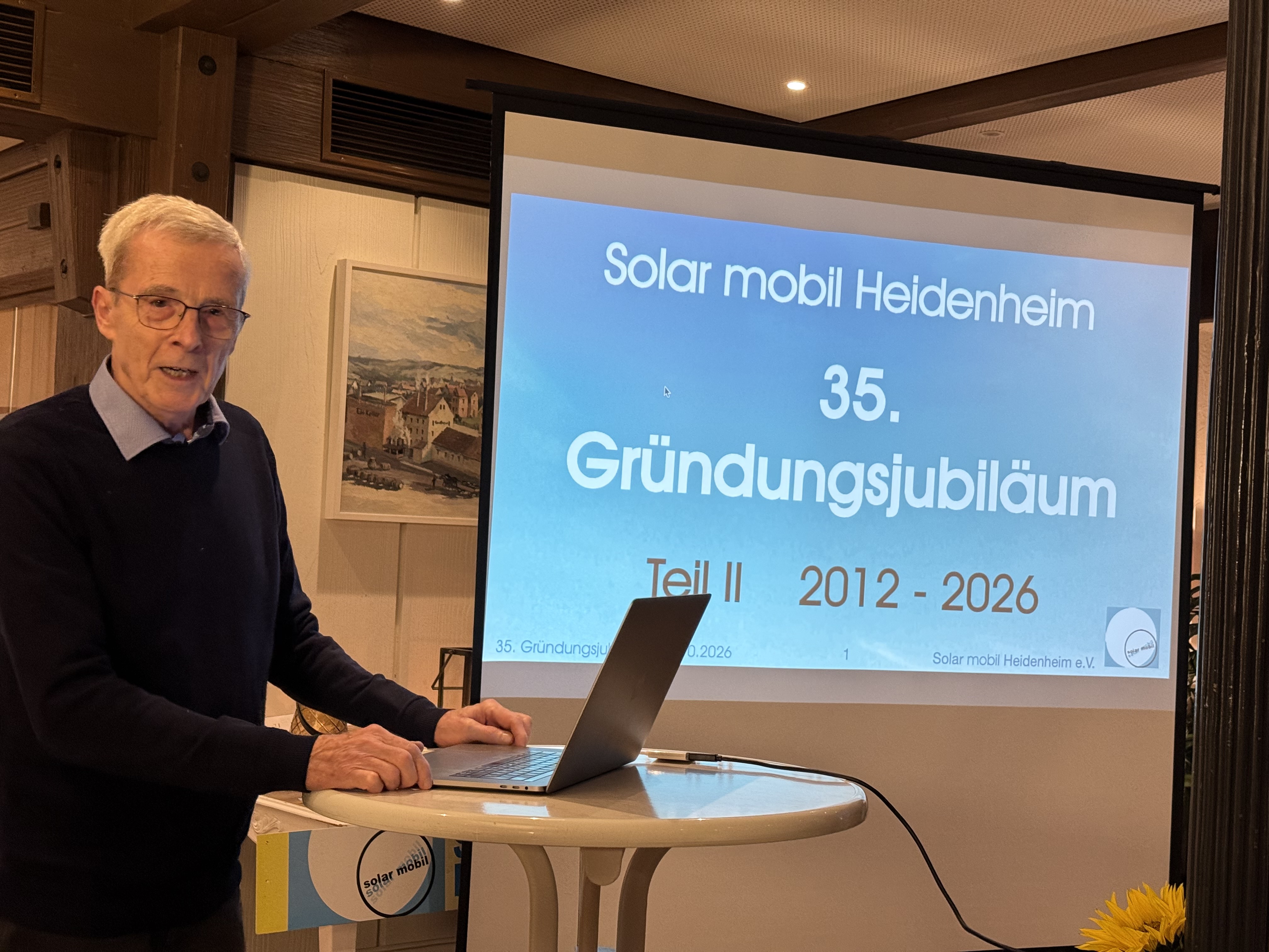 Neu gewählter Vorstand, v.l.n.r. Michael Neumann (Schriftführer), Wolfgang Eber (Vorsitzender) und Volker Kloos (Finanzen)